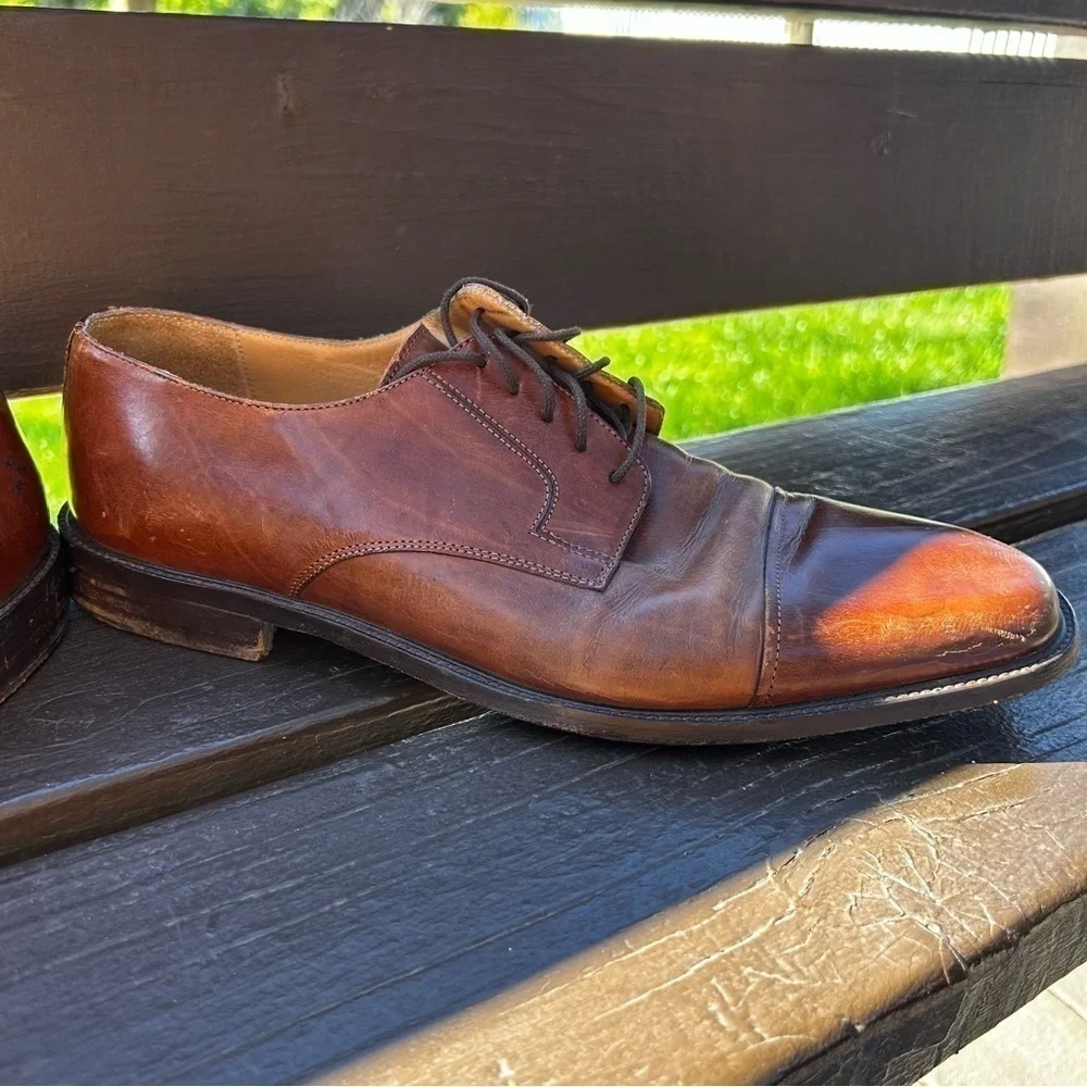 Johnston & Murphy leather dress‎ shoes